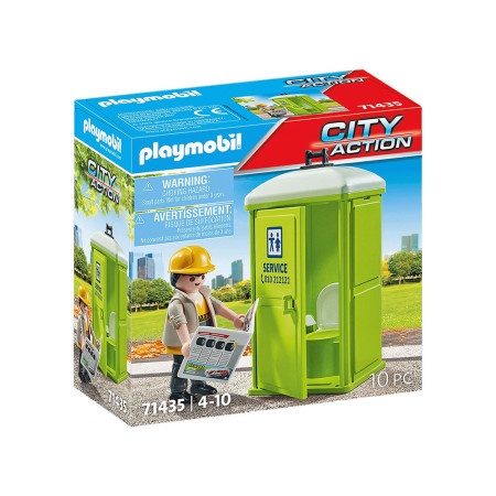 Playmobil City action Prenosivi toalet ( 1040627 )