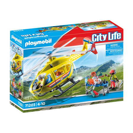 Playmobil city life ambulatni helikopter ( 37084 )