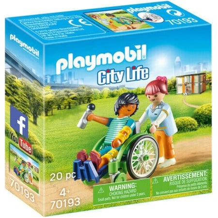 Playmobil City Life Pacijent u kolicima ( 1037066 )