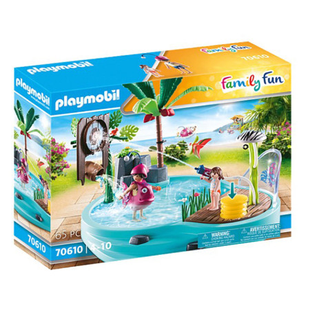 Playmobil family fun bazen sa metom ( 34338 )