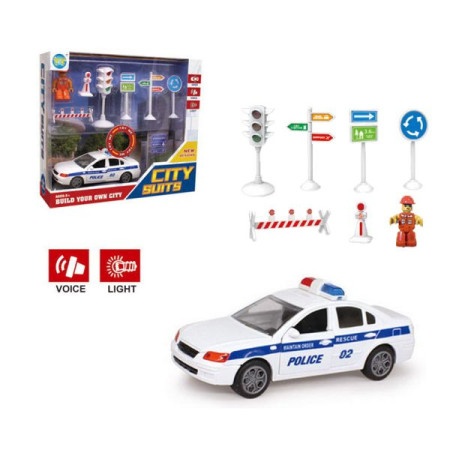 Policijski set sa zvukom i svetlom ( 61/51100 )-1