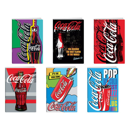 Premium, sveska, Coca Cola, A5, blanko, 50 lista ( 340223 ) - Img 1