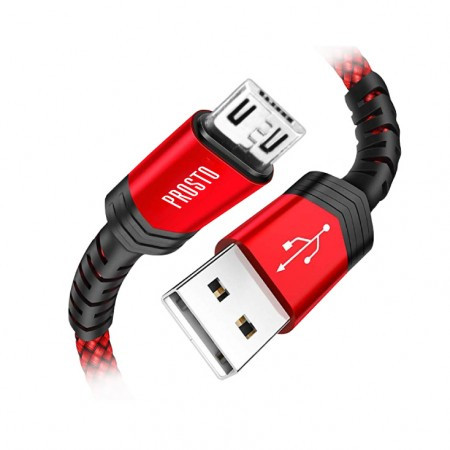Prosto USB 2.0 kabel, USB A- USB micro B, 1m ( USBKP-A/microB ) - Img 1