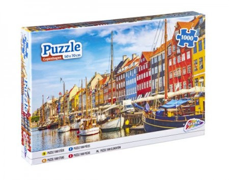 Puzzle 1000 PCS Kopenhagen 400004 ( 35/06252 ) - Img 1