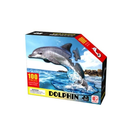 Puzzle U Obliku Životinje - Delfin 100 Delova ( 1039680 )