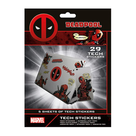 Pyramid International Deadpool (Merc with a Mouth) Tech Stickers ( 049818 )