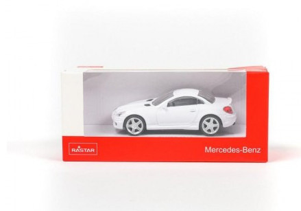 Rastar automobil Mercedes SLK 1:43 - bela ( A013519 ) - Img 1