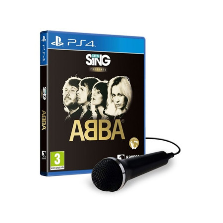 Ravenscourt PS4 Let's Sing: ABBA - Single Mic Bundle ( 048506 )