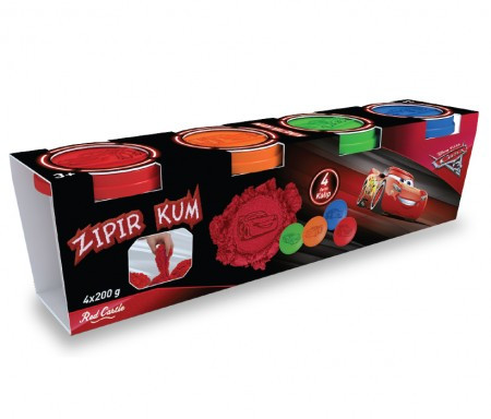 Red castle kineticki pesak cars ( 256240 )