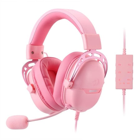 Redragon Aurora Wired Headset Pink ( 060381 ) - Img 1