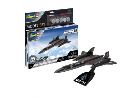 Revell maketa model set lockheed sr-71 blackbird easy-click-syst ( RV63652 )  - Img 1