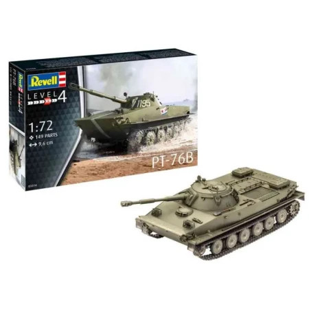 Revell maketa pt-76b (with photoetch) ( RV03314 )  - Img 1