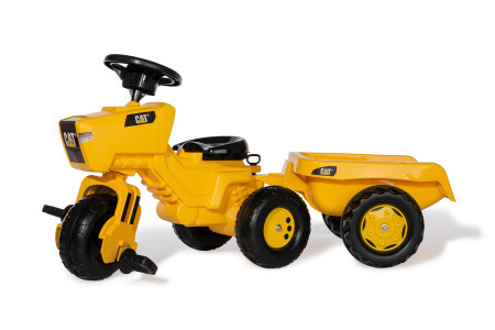 Rolly traktor CAT sa prikolicom trike ( 52936 ) - Img 1