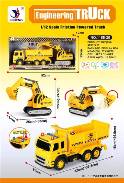 Rovokopač sa kamionom ( 834020 )