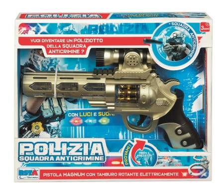 Rs toys 117366 policijski pištolj za dečake