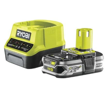 Ryobi rc18120-125 Set - punjač baterija i baterija od 2,5Ah 18V ONE+™ ( RC18120-125 )