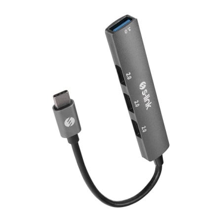 S-link SW-U324 USB 3.0 na USB-C 3 port USB 2.0 Adapter