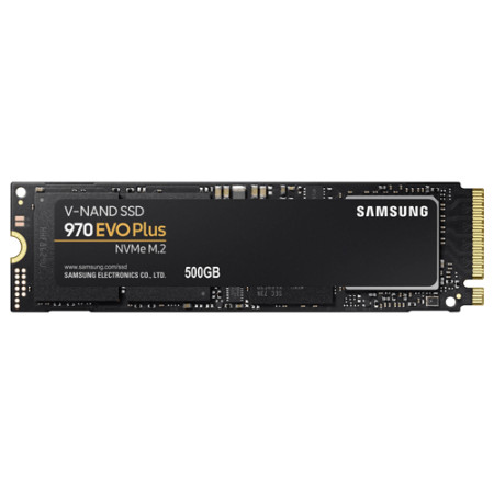 Samsung M.2 NVMe 500GB SSD 970 EVO PLUS ( MZ-V7S500BW )