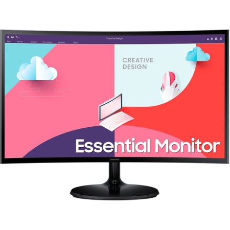 Samsung monitor 24" S24C364EAU VA 1920x1080/75Hz/4ms/VGA/HDMI/zakrivljeni