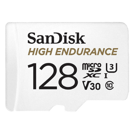 SanDisk micro SDXC 128GB high endurance, SDSQQNR-128G-GN6IA + adapter