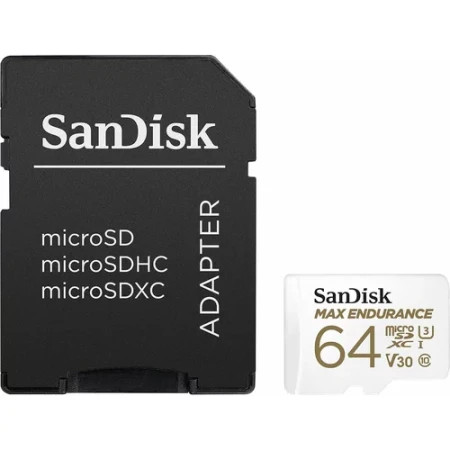 SanDisk SDXC 64GB micro +SD Adap. 30.000 sati MAX ENDURANCE