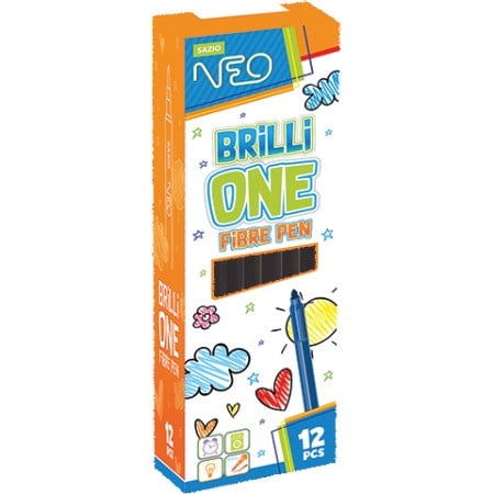 Sazio Brilli one, flomaster, crna ( 103112 )