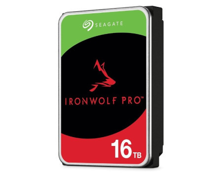 Seagate 16TB 3.5" SATA III 256MB 7200rpm ST16000NT001 IronWolf Pro