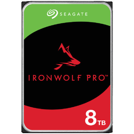 Seagate HDD Ironwolf pro NAS (3.58TBSATArmp 7200) ( ST8000NT001 ) - Img 1