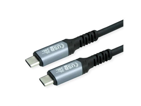 Secomp Value Cable USB4 Gen2x2 with Emark C–C M/M 240W crna 2 m ( 5579 )