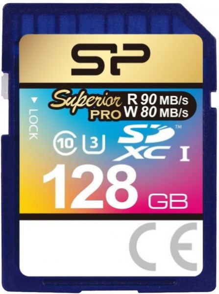 Silicon power 128GB,SDXC UHS-I U3 4K SDR104 mode memorijska kartica ( SDSP128GU3/Z )