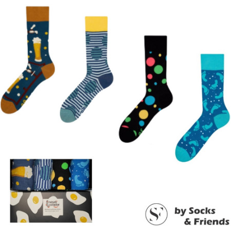 Socks &amp; Friends set čarapa 4/1 navy ( 3438 ) - Img 1