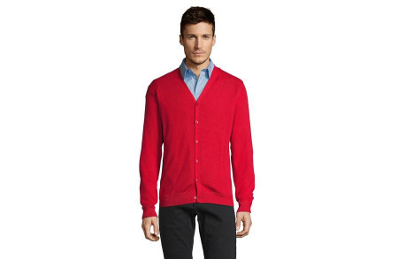 SOL'S Golden muški džemper na kopčanje crvena XL ( 390.011.20.XL )