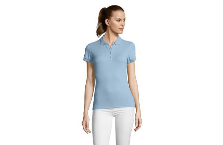 SOL'S Passion ženska polo majica sa kratkim rukavima Sky blue XL ( 311.338.52.XL )