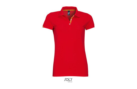 SOL'S Patriot ženska polo majica sa kratkim rukavima Crvena S ( 301.407.20.S )