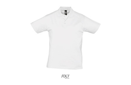 SOL&#039;S Prescott muška polo majica sa kratkim rukavima Bela XL ( 311.377.00.XL ) - Img 1