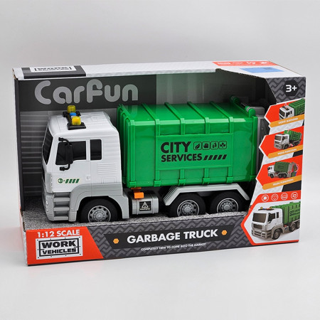 Speed, igračka, plastični kamion đubretarac, Work Vehicles ( 861255 ) - Img 1