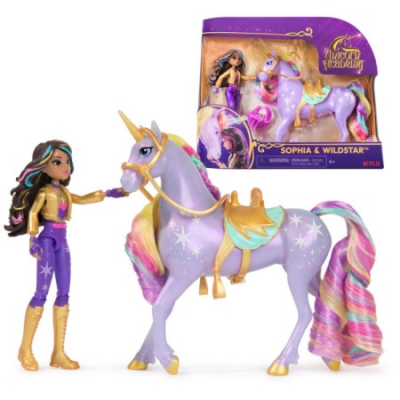 Spin master Unicorn academy mini lutka i konjic set ( SN6071175 )