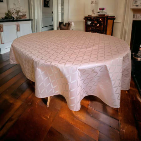 Stolnjak ovalni 160x220cm pink lotos ( VLK0001360 pinklotos ) - Img 1