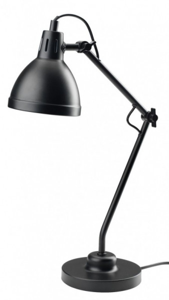 Stona lampa fi 14xV45cm crna