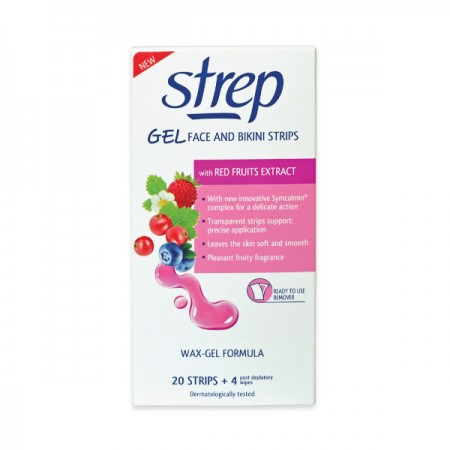 Strep gel traka šumsko voće za lice 20 kom ( A039679 )