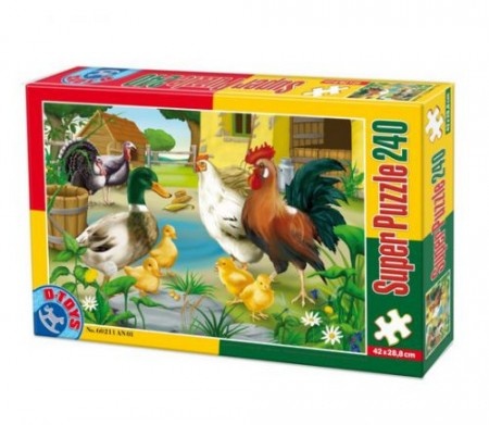 Super Puzzle 240PCS ANIMALS 01 ( 07/60211-01 )