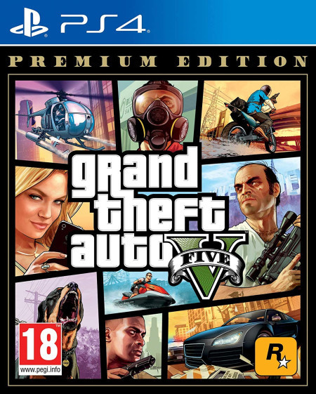 Take2 PS4 Grand Theft Auto 5 Premium Edition ( 035685 )