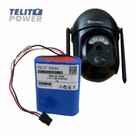 Telit Power Baterija Li-Ion 3.7V 8700mAh LG za CTIPC-670 Ctronics IP WLAN kameru ( P-2267 )-1