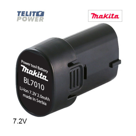 TelitPower 7.2V 2000mAh LiIon - baterija za ručni alat Makita BL7010 ( P-4015 )