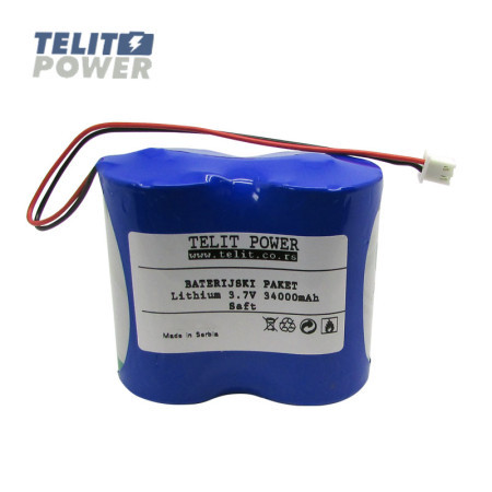 TelitPower baterija Litijum 3.7V 34000mAh 2xD SAFT za Siemens MAG 8000 merač protoka ( P-1574 ) - Img 1