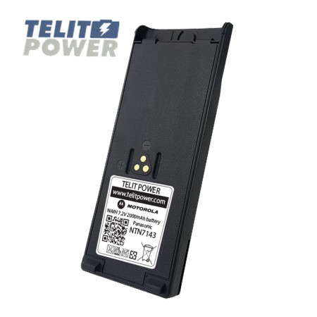 TelitPower baterija NTN7143 NIMH 7.2V 2000mAh za radio stanicu Motorola GP900 ( P-3282 )
