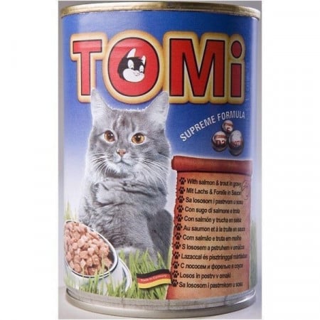 Tomi hrana za mačke losos/pastrmka 400g ( TM43011 )