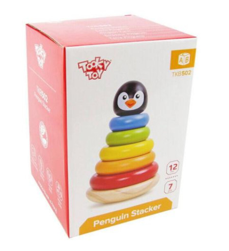 Tooky toy kula za slaganje oblika - pingvin ( A058593 ) - Img 1