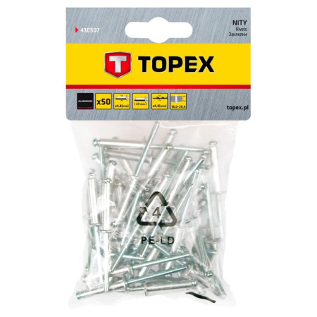 Topex pop nitne 4,8x23mm 50kom ( 43E507 )