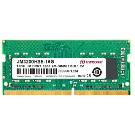 Transcend 16GB/SODIMM/DDR4/3200MHz/CL22/crna Memorija ( JM3200HSE-16G )